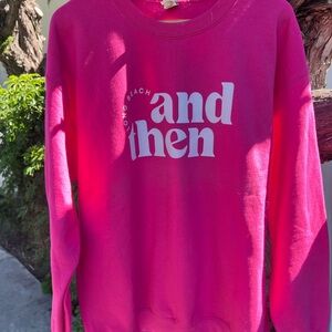 SoCal, Pink Graphic Sweatshirt